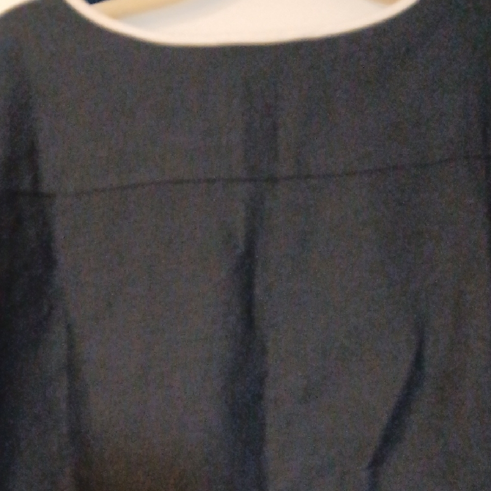 Jones New York Navy Tunic with White Lace Accents - Picture 8 of 12